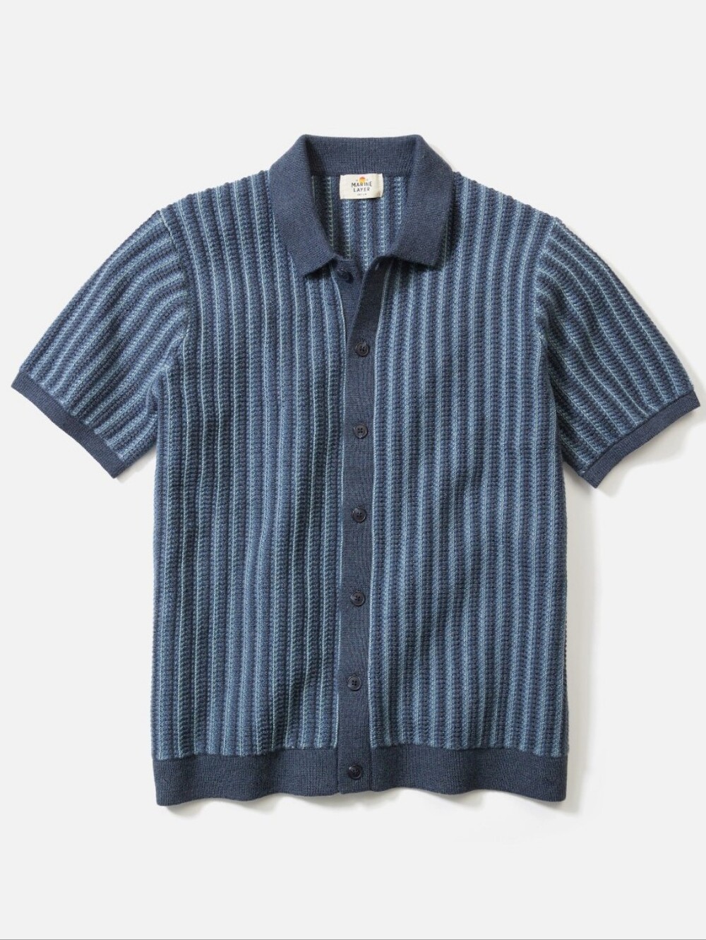 Marine Layer Graham Sweater Button Down- L